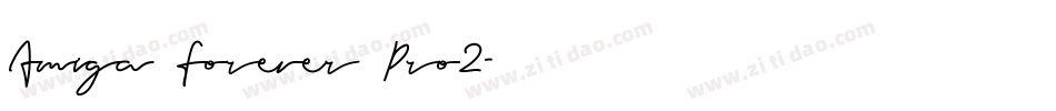 Amiga Forever Pro2字体转换